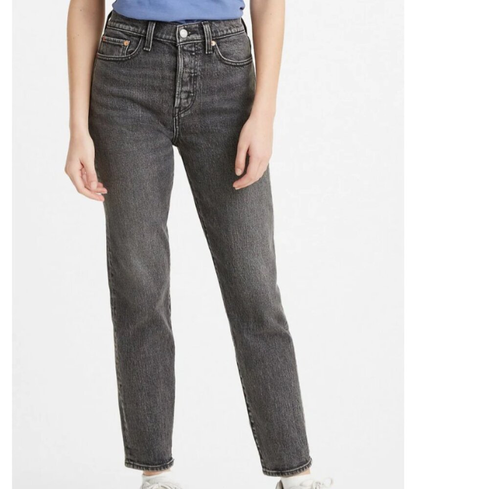 Levis Jeans Womens Size 24 Wedgie Icon High Rise Tapered Straight Leg